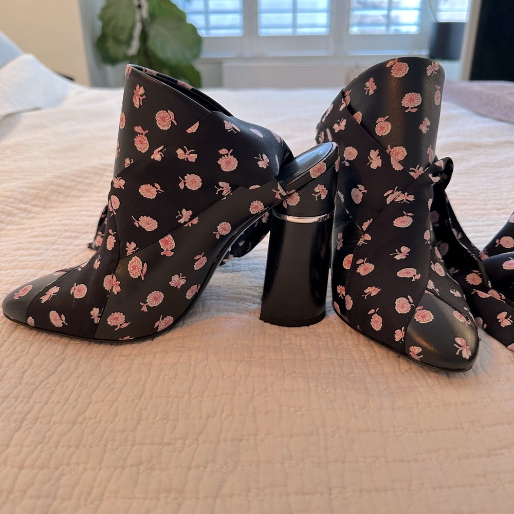 3.1 Philip Lim Floral Black Women's Heels